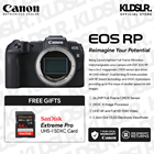 Canon EOS RP Mirrorless Camera (Body Only) (Canon Malaysia Warranty)